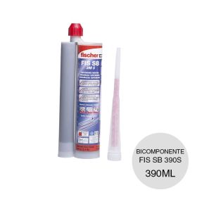 Anclaje quimico bicomponente inyeccion FIS SB 390 S cartucho x 390ml