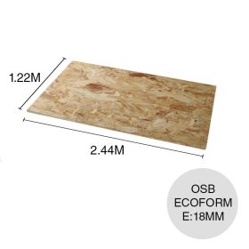 Placa enconfrado OSB Ecoform 18mm x 1.22m x 2.44m