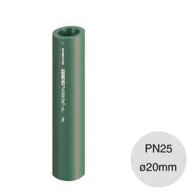 Caño tubo agua caliente polipropileno random PN25 Magnum thermofusion ø20mm x 4000mm