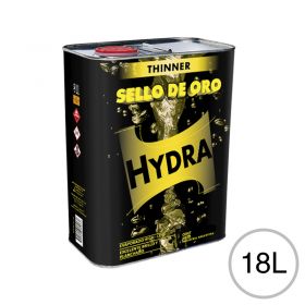 Diluyente lacas acrilicas Thinner Hydra Sello de Oro uso automotor/Industrial/general lata x 18l